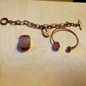 2 Michael Kors brackets and Michael Kors size 8